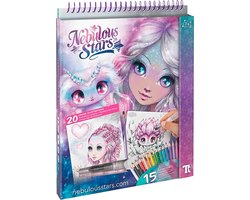 foto van NEBULOUS STARS - AQUAREL Tekenboek - Tekenen - Kleuren - Creatief spelen