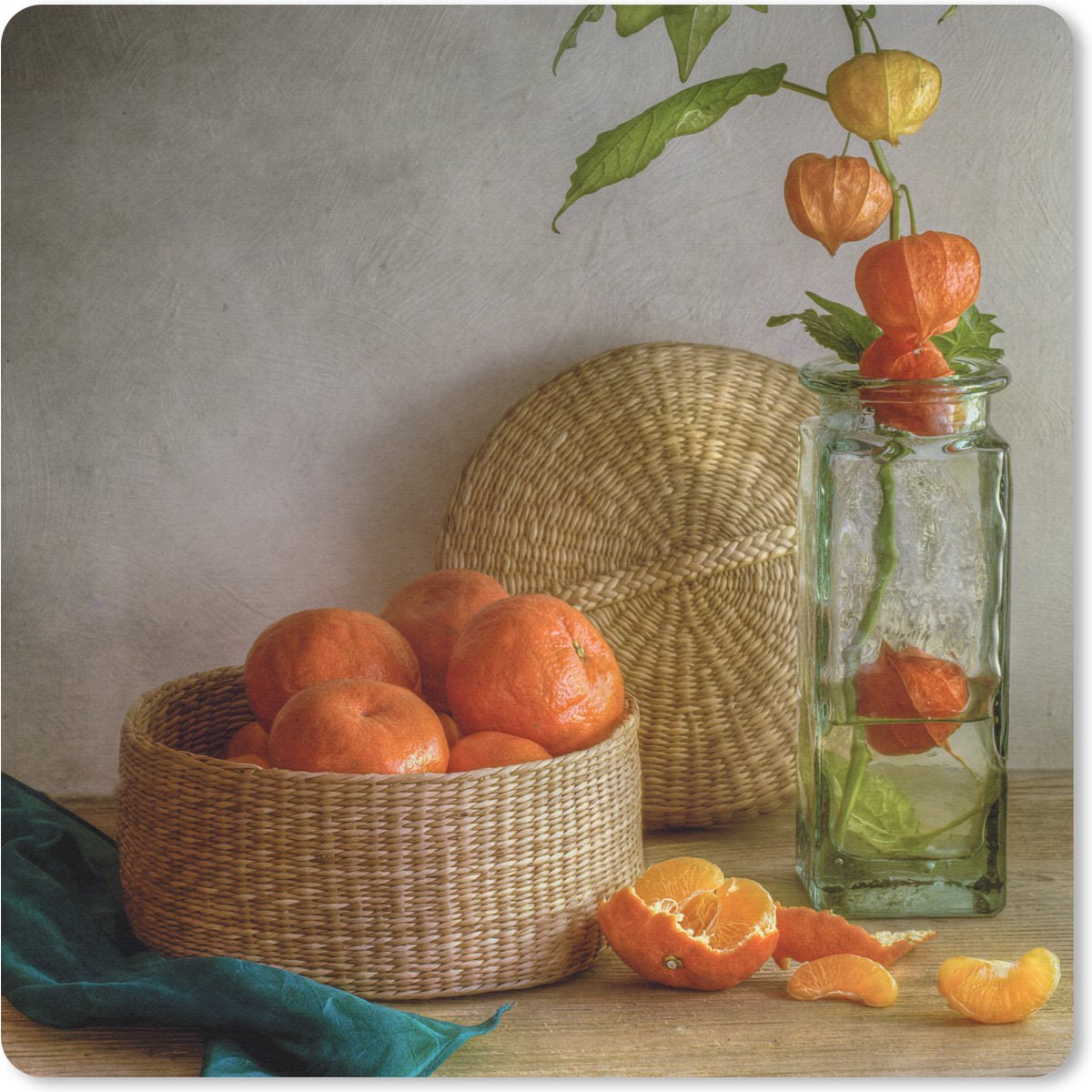 Muismat 30x30 cm - Mousepad Fruit - Stilleven - Plant - Muismatten