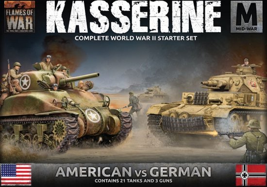 Afbeelding van het spel Kasserine: Complete World War II Starter Set