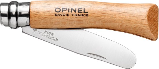 Opinel - My First Opinel - Kinderzakmes - RVS/Beuk - Etui - Opinel