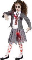 FUNIDELIA Déguisement d'étudiante zombie fille - Taille : 122 - 134 cm