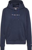 Tommy Jeans Heavyweight Knits Truien & Vesten Dames - Sweater - Hoodie - Vest- Donkerblauw - Maat XL