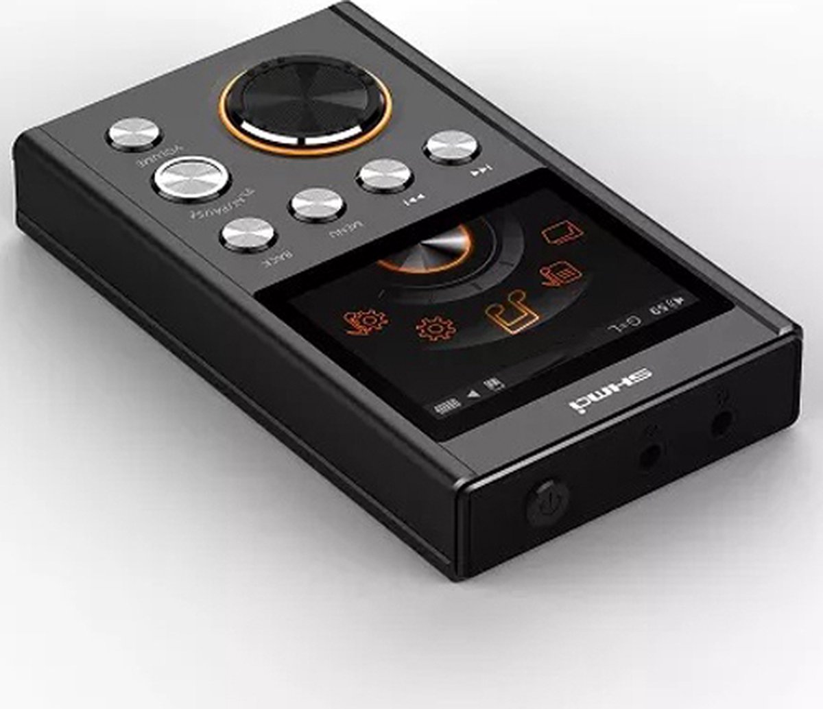 Shmci® C5S Professionele Hifi Dac mp3 speler 8GB (max. 128GB) - Zwart | bol