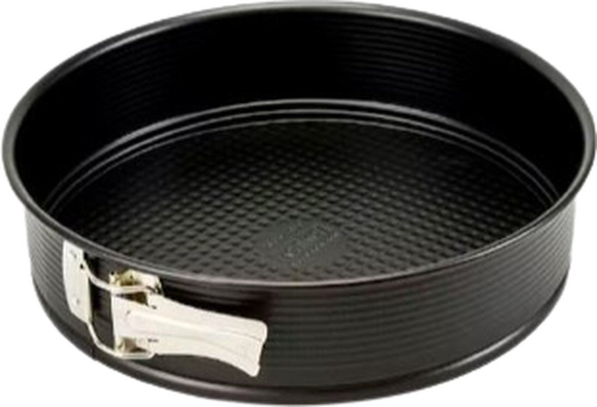 Zenker springvorm - Zwart - Metaal - Ø 26 cm x H 6,5 cm - Laag model - Rond - Bakken - Taart - Gebak