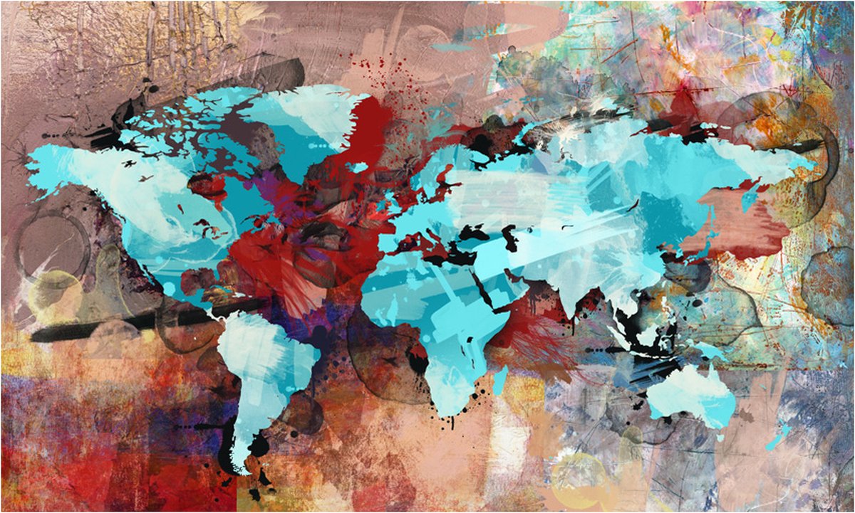 Fotobehang - The earth without art is just 'eh'.