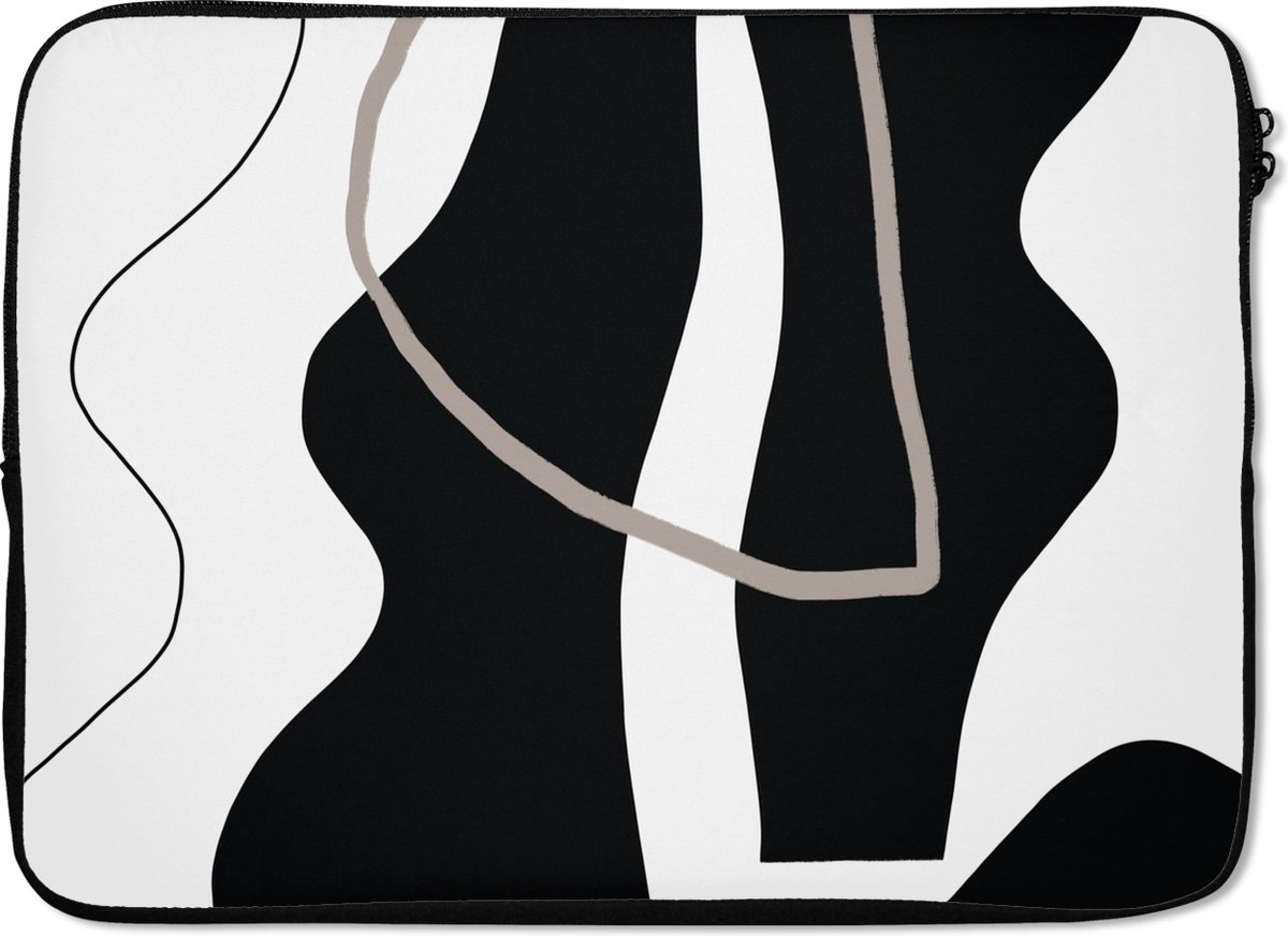 Laptophoes - Design - Abstract - Minimalisme - Laptop - Laptop case - Laptop sleeve - 13 Inch