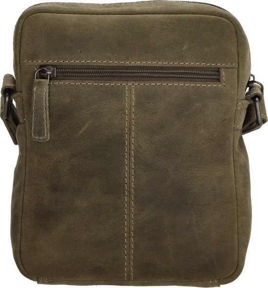 Sac à bandoulière Idaho Hide & Stitches - Vert olive