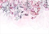 Papier peint photo - Nature brumeuse - Pink.