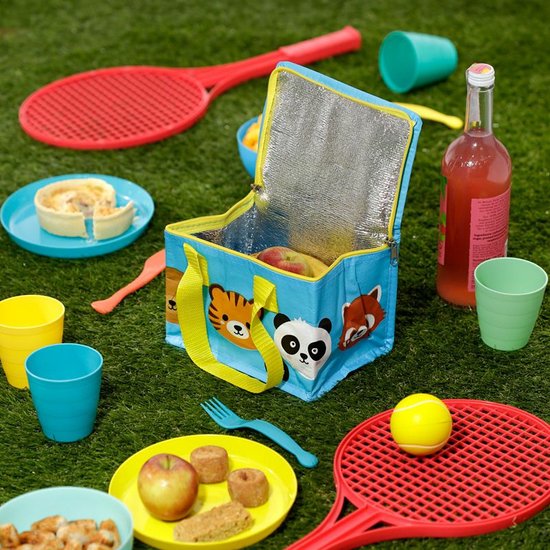 Puckator Kleine lunch/sixpack koeltas - 2 st - Adoramals print - 16 x 14 cm - 4,7 L van Puckator — afbeelding 5