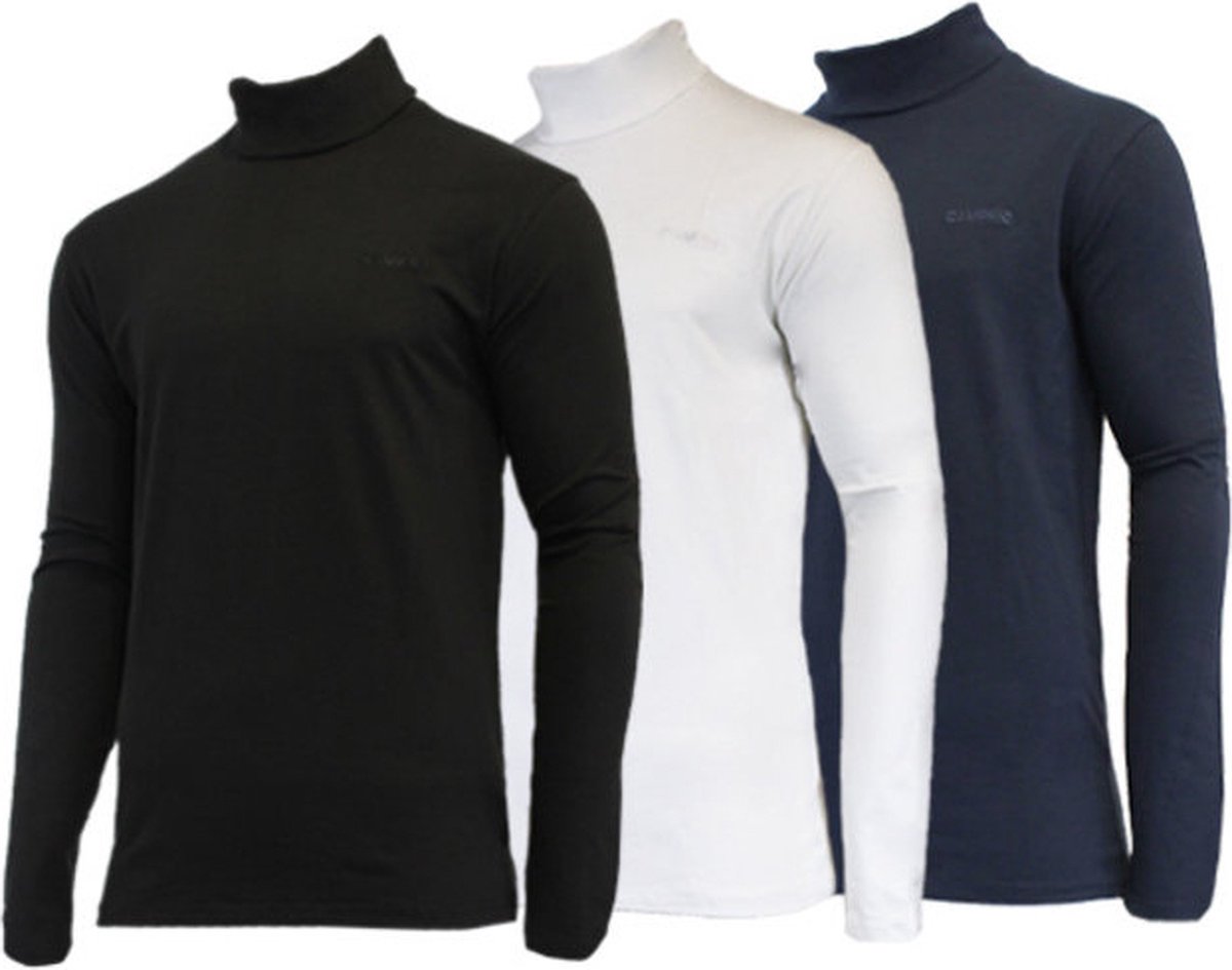 3-Pack Campri Skipully Wintersportpully Heren / 953 Zwart