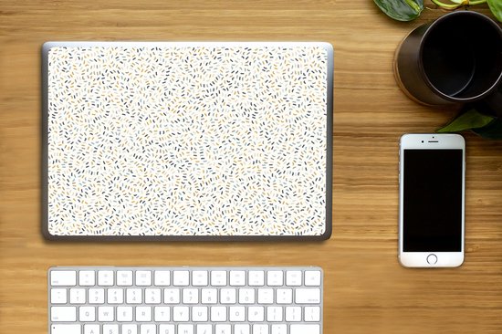 Autocollant pour ordinateur portable - 12,3 pouces - Motifs - Confettis - Pastel - 30x22cm - Autocollants pour ordinateur portable - Skin pour ordinateur portable - Couverture