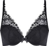 Simone Pérèle - Wish Push-Up Triangel BH Zwart - maat 70B - Zwart