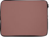Laptop sleeve - Roze - Effen - Voor laptop - Laptop sleeve - Laptophoes - 17 Inch - Laptop cover