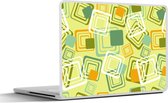 Laptop sticker - 14 inch - Jaren 70 - Patronen - Abstract - 32x5x23x5cm - Laptopstickers - Laptop skin - Cover