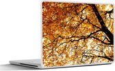 Laptop sticker - 17.3 inch - Boom - Herfstbladeren - Seizoenen - Landelijk - 40x30cm - Laptopstickers - Laptop skin - Cover