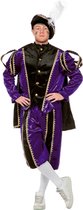 Piet noir / violet imitation velours adulte