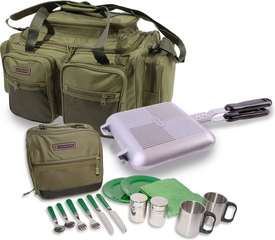 NGT Double Grill Pan | Camping bestek