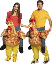 Boland - Kostuum Funny rooster (one size) - Volwassenen - Vogel - Dieren