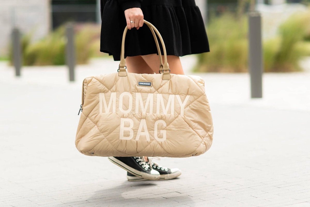 Sac à Langer Mommy Bag Beige CHILDHOME, Vente en ligne de Sac à langer