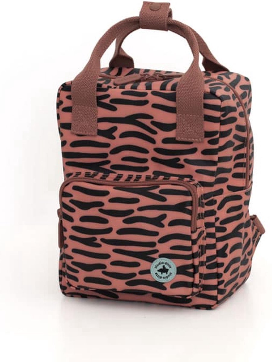 Studio Ditte Small backpack tiger stripes - Studio Ditte - Rugzak - Peuterrugzak - Kleuterrugzak