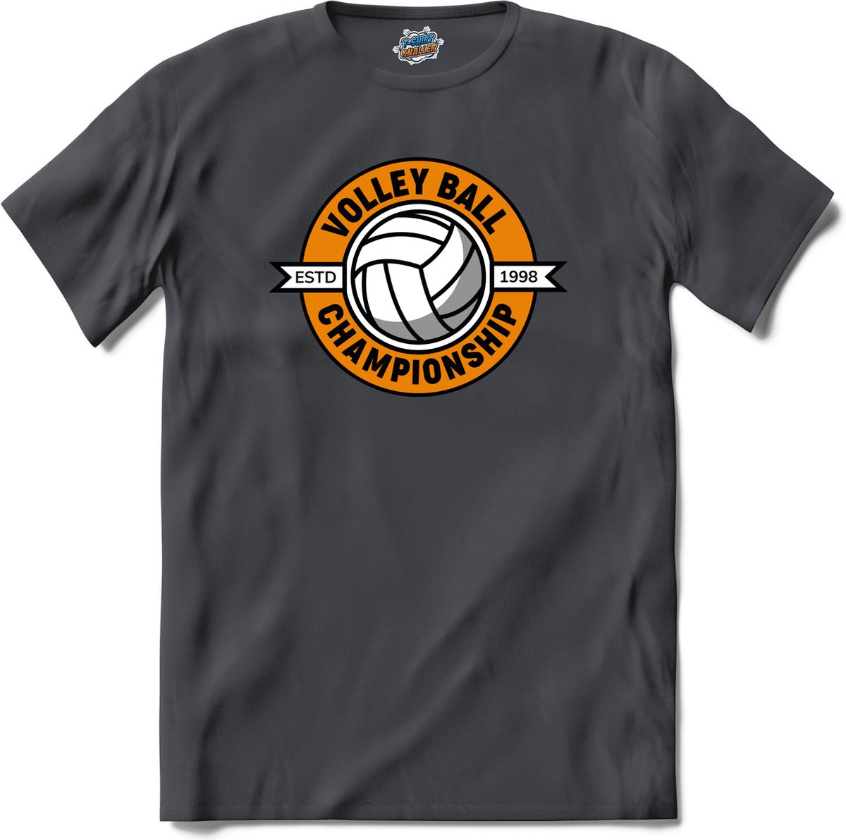 Volleybal championship sport - T-Shirt - Dames - Mouse Grey - Maat XL