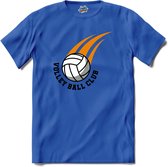 Volleybal club sport - T-Shirt - Heren - Royal Blue - Maat S