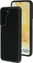 Mobiparts Rugged Clear Case geschikt voor Samsung Galaxy S22 Plus - Zwart Transparant