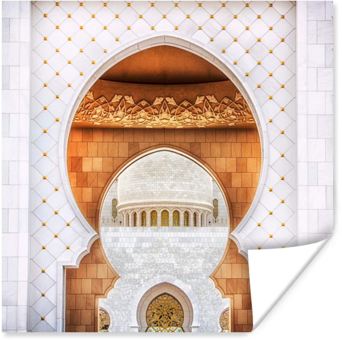 Poort - Architectuur - Wit - Goud