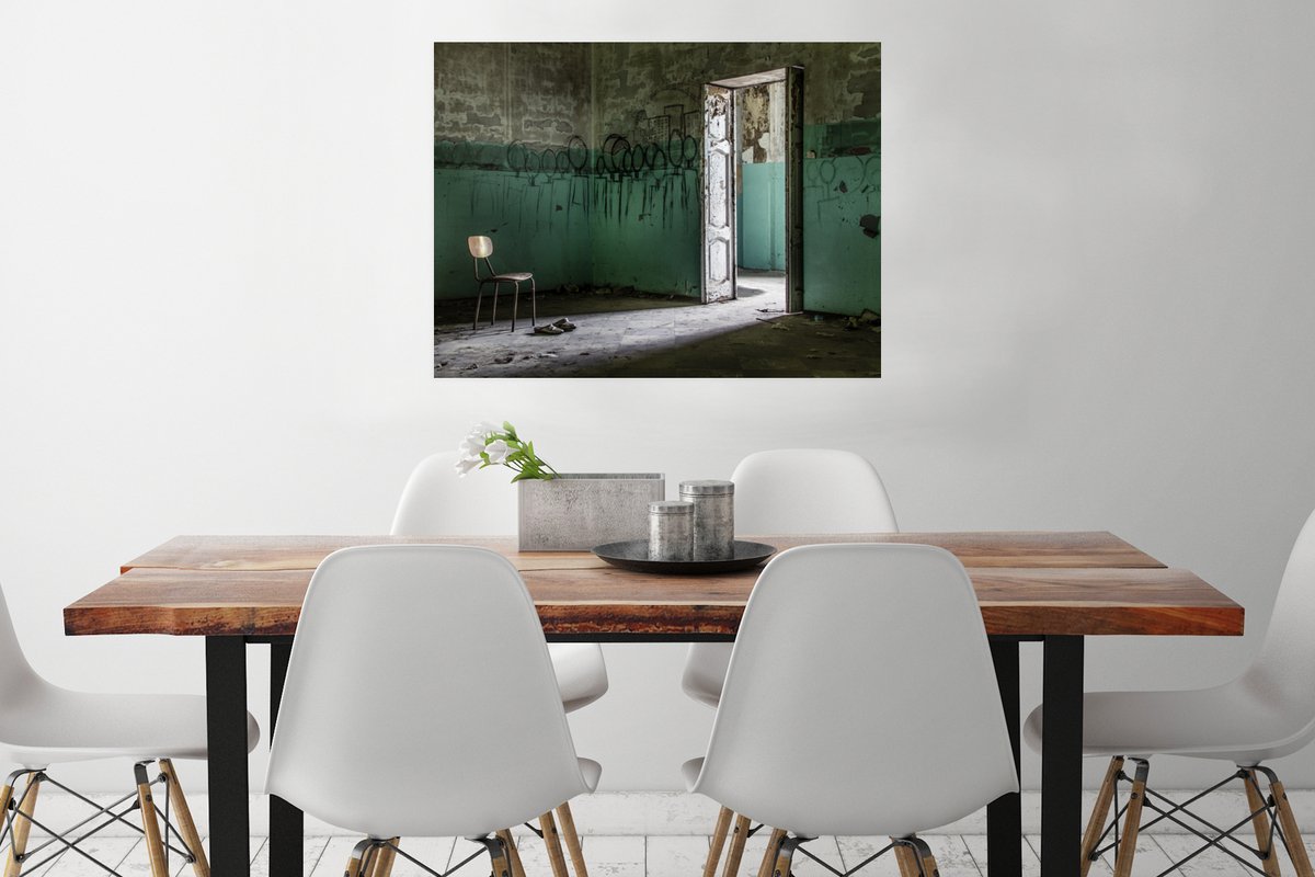 Stoel - Steen - Deur - Architectuur