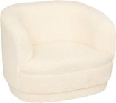 Atmosphera kids Kinderfauteuil / kinderzetel Curly - Wit