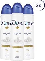 Dove Original Anti-transpirant Spray -3 x 150 ml - Voordeelverpakking