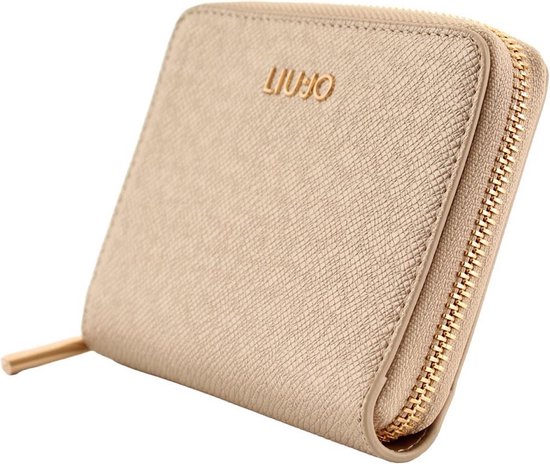 Liu Jo Beanie In Acrilico – Colore Desert Taupe, Risvolto E Patch Logo, Taglia Unica