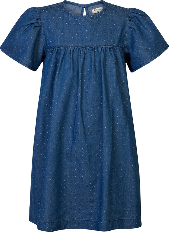 Noppies Jurk Pocola - Washed Blue - Maat 134