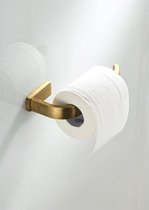 Toiletrolhouder wandmontage retro messing toiletrolhouder voor badkamer geborsteld brons