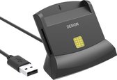 eID Kaartlezer – Multifunctioneel – Card Reader – Smartcard-lezer - USB 2.0