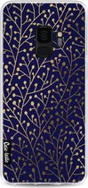 Casetastic Softcover Samsung Galaxy S9 - Berry Branches Navy Gold