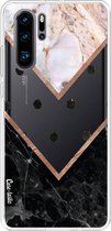 Casetastic Huawei P30 Pro Hoesje - Softcover Hoesje met Design - Mix of Marbles Print