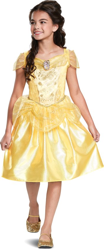 DISGUISE - Klassiek kostuum Belle voor meisjes - Geel - jaar)