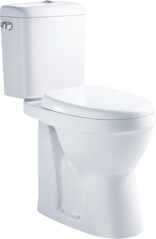 Nemo Go XJoy toilet – WC Pot – Spoelrandloos – 47x36.5x66 cm - Porselein –  Wit | bol.com