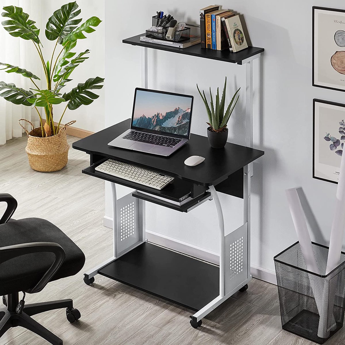 Podec Bureau Industrieel Computertafel Laptoptafel Computerbureau ...
