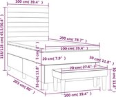 vidaXL-Boxspring-met-matras-stof-donkergrijs-100x200-cm
