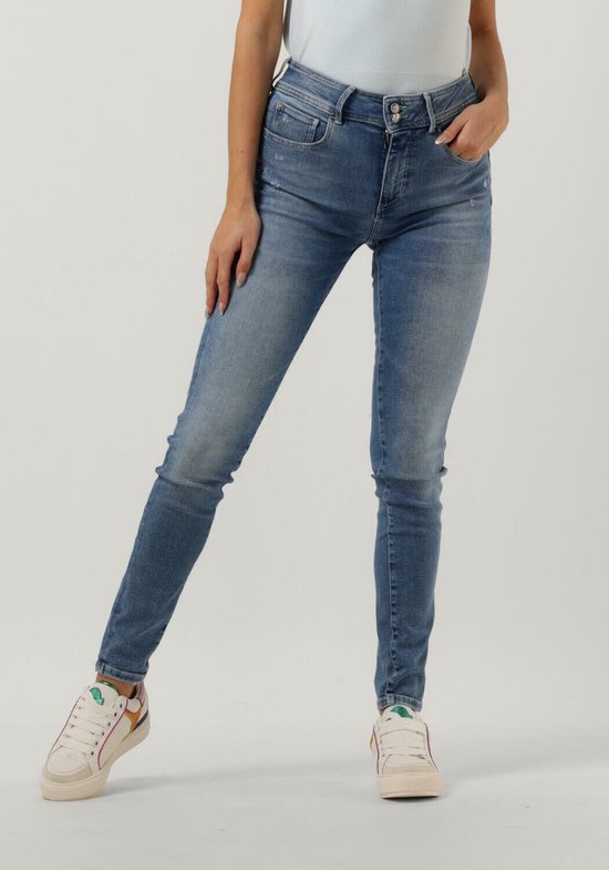 Guess Shape Up Jeans Dames - Broek - Blauw - Maat 30 | bol.com