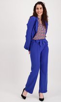 Blauwe Broek/Pantalon van Je m'appelle - Dames - Travelstof - Maat 44 - 1 maat beschikbaar