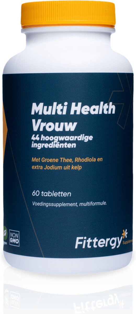 Fittergy Supplements Multi Health Vrouw 60 tabletten