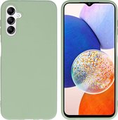 iMoshion Hoesje Geschikt voor Samsung Galaxy A14 (5G) / A14 (4G) Hoesje Siliconen - iMoshion Color Backcover - groen