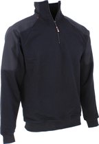 KRB Workwear® KALEB Zip Pull Bleu Marine / Gris XXXL