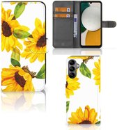 Hoesje geschikt voor Samsung Galaxy A34 Zonnebloemen