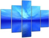 Peinture sur verre Nature | Bleu blanc | 100x70cm 5Liège | Tirage photo sur verre |  F003980