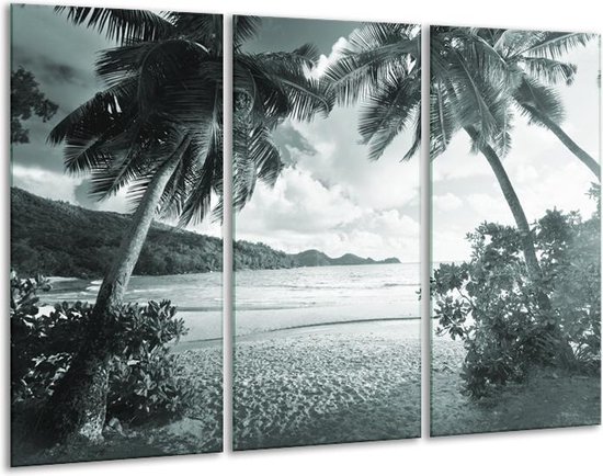 Schilderij 3d VW Kever op strand 120x80cm Schilderij 3d VW Kever op strand 120x80cm