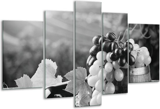 Peinture sur verre Raisins, Cuisine | Gris-noir | 170x100cm 5 Liège | Tirage photo sur verre |  F006838